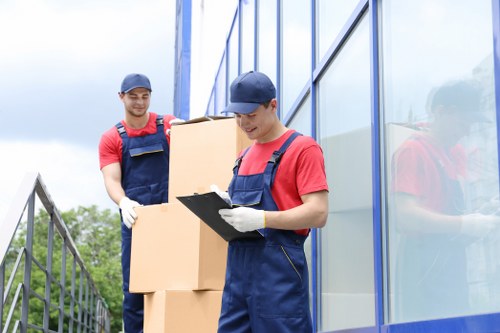 Office relocation team preparing a move in Elephant and Castle