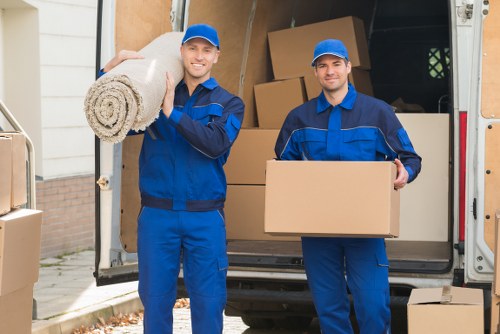 Removal team helping with home moving in Elephant and Castle