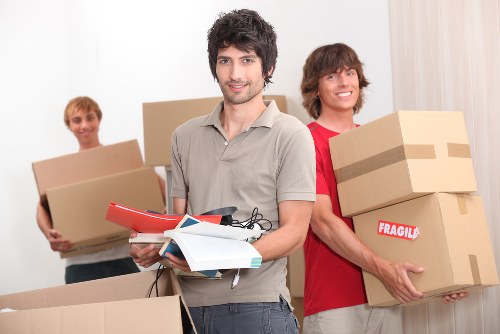 Commercial relocation support for an office move in south London