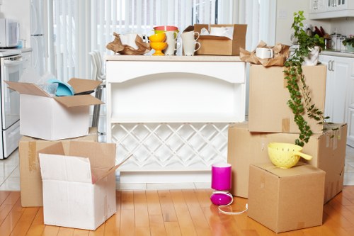 Local packing service setup for organised property and business relocation