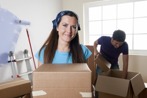 Prepared household items for a house move in Elephant and Castle