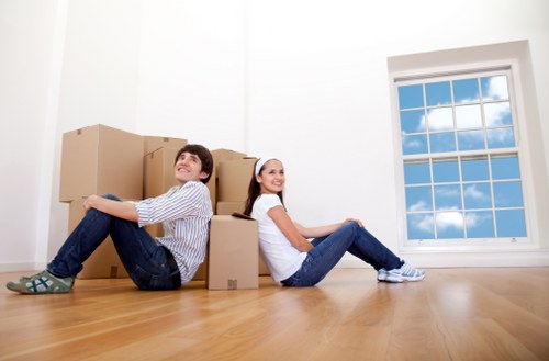 Moving boxes and wrapping materials suitable for flats and offices in Elephant and Castle