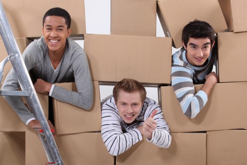 Packing and furniture protection for a flat move in Elephant and Castle