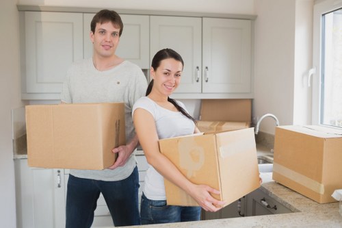 Residential removals service for a South London apartment move